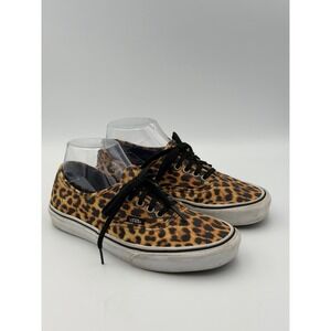 Vans Leopard Print Sneakers Bratz Y2K Skater Style Women's 8 Men's 6.5